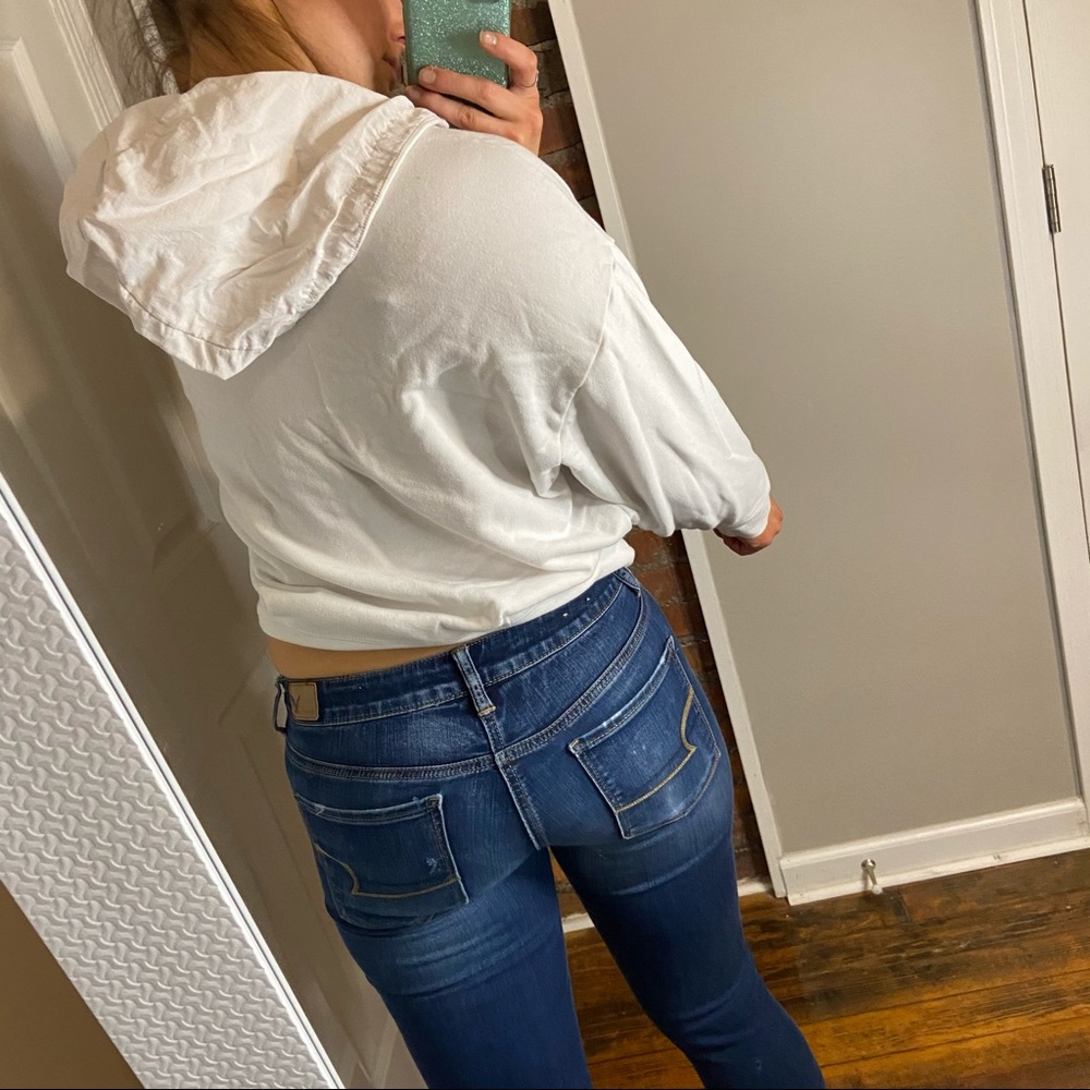 Fabletics Rosanna hoodie oversized cropped sweatshirt size XS - Picture 5 of 12